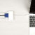 Cable USB a VGA F con puerto USB Techplus 3.1 - Blanco 4