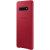 Official Samsung Galaxy S10 Plus Leather Cover Case - Red 4