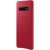 Coque officielle Samsung Galaxy S10 Genuine Leather Cover – Rouge 4