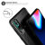 Coque Samsung Galaxy A8S Olixar effet fibre de carbone – Noir 4