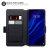 Olixar Low Profile Carbon Fibre Huawei P30 Texture Wallet Case - Black 2