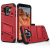 Zizo Bolt Samsung Galaxy A6 Tough Case & Screen Protector - Red 2