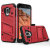 Coque Samsung Galaxy J2 Zizo Bolt – Clip & Verre trempé – Rouge 2