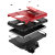 Zizo Bolt Series OnePlus 6T Stoere Case & Riemclip - Rood 2
