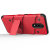 Zizo Bolt OnePlus 6T Tough Case & Screen Protector - Red / Black 3