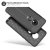 Olixar Attache Motorola Moto G7 Leather-Style Case - Black 3