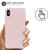 Olixar IPhone X Soft Silicone Case - Pastel Pink 2