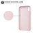 Olixar IPhone X Soft Silicone Case - Pastel Pink 6