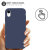 Olixar iPhone XR Soft Silicone Case - Midnight Blue 2