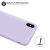 Olixar iPhone XS Max Soft Silicone Case - Lilac 3