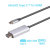 El cable de audio y video USB-C a HDMI con soporte UltraHD Promate 5