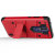 Zizo Bolt Nokia 3.1 Plus Case & Screen Protector - Red / Black 4