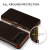 VRS Design Dandy Leather-Style Samsung S10 Wallet Case - Dark Brown 2