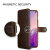 VRS Design Dandy Leather-Style Samsung S10 Wallet Case - Dark Brown 3
