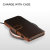 VRS Design Dandy Leather-Style Samsung S10 Wallet Case - Dark Brown 4