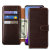 VRS Design Dandy Leather-Style Galaxy S10 Plus Plånboksfodral-Mörkbrun 2