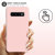 Coque Samsung Galaxy S10 Olixar en silicone doux – Rose pastel 2