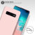 Coque Samsung Galaxy S10 Olixar en silicone doux – Rose pastel 4