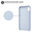 Olixar iPhone XS Max Weiche Silikonhülle - Pastellblau 6