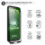 Olixar Sentinel Motorola Moto G7 Plus Hülle u. Glasscheibe Schutzfolie 6