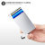 Porte-cartes avec blocage RFID Olixar en aluminium – Argent 3