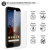 Olixar Sentinel Google Pixel 3a XL Case & Glass Screen Protector-Black 6