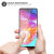 Protection d'écran Samsung Galaxy A70 Olixar en verre trempé 9H 2