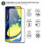 Olixar Samsung Galaxy A80 Tempered Glass Screen Protector 2