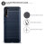 Coque Samsung Galaxy A50 Olixar effet fibre de carbone – Noir 2