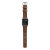 Nomad Apple Watch Strap- 44mm/42mm Brown Leather- Silver Hardware 3