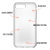 Coque iPhone 8 LoveCases Design Polka – Noir / transparent 2