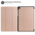 Olixar Leather-Style Galaxy Tab S5e Stand Case -Rose Gold 3