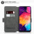 Olixar  Samsung A50 Low Profile Wallet Handyasche - Schwarz 4