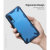 Coque Samsung Galaxy A70 Ringke Fusion X – Bleu 11