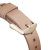 Bracelet Apple Watch 40/38mm Nomad Modern en cuir naturel – Or 4