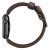 Nomad Apple Watch 44mm / 42mm Traditional  Brown Leather Strap - Black 3