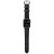 Bracelet Apple Watch 44/42mm Nomad Traditional en cuir noir – Argent 5