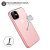 Olixar ExoShield Tough Snap-on iPhone 11 Case - Rose Gold /  Clear 2