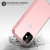 Olixar ExoShield Tough Snap-on iPhone 11 Case - Rose Gold /  Clear 4