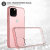 Coque iPhone 11 Pro Max Olixar ExoShield – Rose or / transparent 5