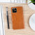 Olixar Leather-Style iPhone 11 Wallet Stand Case - Brown 3