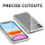 Olixar FlexiCover Komplett Skydd iPhone 11 Pro Max Gelskal - Klar 2