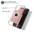 Funda iPhone 11 Pro Olixar ArmaRing - Oro Rosa 4