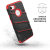 Zizo Bolt Google Pixel 3A Tough Case & Screen Protector - Black/Red 7