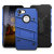 Zizo Bolt Google Pixel 3A Stoere Case & Riemclip - Blauw / Zwart 4