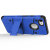Zizo Bolt Google Pixel 3A Stoere Case & Riemclip - Blauw / Zwart 5