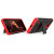 Coque Nokia 3.1 C Zizo Bolt & Protection d'écran – Noir / rouge 5