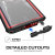 Ghostek Nautical 2 Samsung Galaxy Note 10 Waterproof Case - Red 6