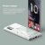 VRS Design Damda Glide Galaxy Note 10 Plus 5G Hülle - Weisser Marmor 3