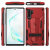 Zizo Transform Series Samsung Galaxy Note 10 Case - Red/Black 3